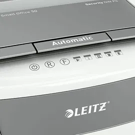 Leitz IQ Autofeed Small Office Aktenvernichter, Weiß