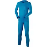 Falke Kinder Baselayer-Set Maximum Warm K UW Funktionsmaterial schnelltrocknend 1 Stück, Blau (Osiris 6407), 146-152