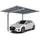 Ximax Carport Wing 2,76 x 5,31 m silber
