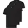 G-Star T-Shirt 3er Pack - COVE, Rundhals, einfarbig schwarz, L,