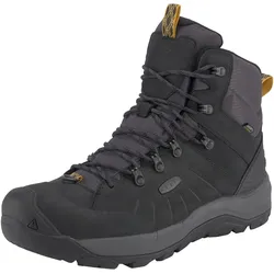Outdoorschuh KEEN "REVEL IV MID POLAR", Gr. 40, grau (anthrazit), Leder, sportlich, Schuhe, wasserdicht