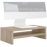 CARO-Möbel Monitorständer 42 x 13 x 23 cm Sonoma Eiche