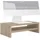 CARO-Möbel Monitorständer 42 x 13 x 23 cm Sonoma Eiche