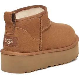 UGG Australia UGG K CLASSIC ULTRA MINI PLATF HellBraun - Weiß, Braun