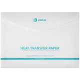 loklik Transferpapierbogen 8er-Pack Transferblätter Weiß