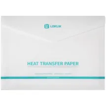 loklik Transferpapierbogen 8er-Pack Transferblätter Weiß