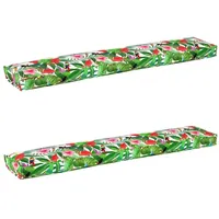 VidaXL Pallet Kissen Set 2 pcs Tropischer Dschungel 200