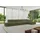 altdecor Eckcouch Polyester L-Form 3-Sitzer Grün