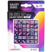 Gamegenic Galaxy Series Nebula - D6 Dice Set 12 mm
