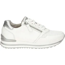 Gabor Sneaker Low Damen Silber/Weiß 37,5