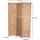 creedwood RAUMTEILER Marlon Wasserhyazinthe, 166x121cm, 3-teilig, klappbar | Natur, Naturmaterialien, 121x166x2 cm, Wohnzimmer, Raumteiler | Paravents, Paravents