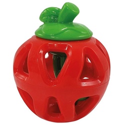 Nobby Spielknochen Hundespielzeug Soft TPR Apfel rot