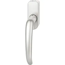FSB Fenstergriff 34 1023 abschließbar ovale Rosette, - silber eloxiert