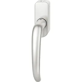 FSB Fenstergriff 34 1023 abschließbar ovale Rosette, - silber eloxiert