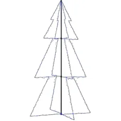 vidaXL Weihnachtsbaum in Kegelform 300 LEDs Indoor & Outdoor 120x220cm