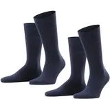 Esprit Basic Uni Socken 2er Pack Blau 43-46