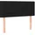 vidaXL Boxspringbett 100 x 200 cm Schwarz