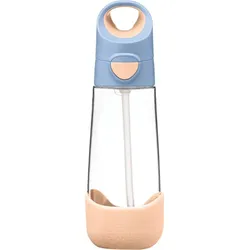 B.Box Bottle with Straw Flasche mit Strohhalm Peach 600 ml
