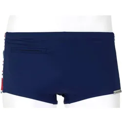 WAVEBREAKER Badehose Badehose, nachtblau/rot, 7