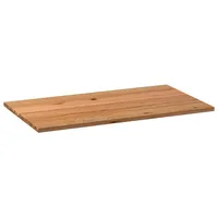 VidaXL Tischplatte Hellbraun 180x90x4 cm Massivholz Eiche Rechteckig vidaXL