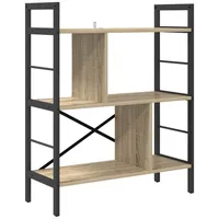 VidaXL Bücherregal Sonoma-Eiche 75 x 30 x 91 cm