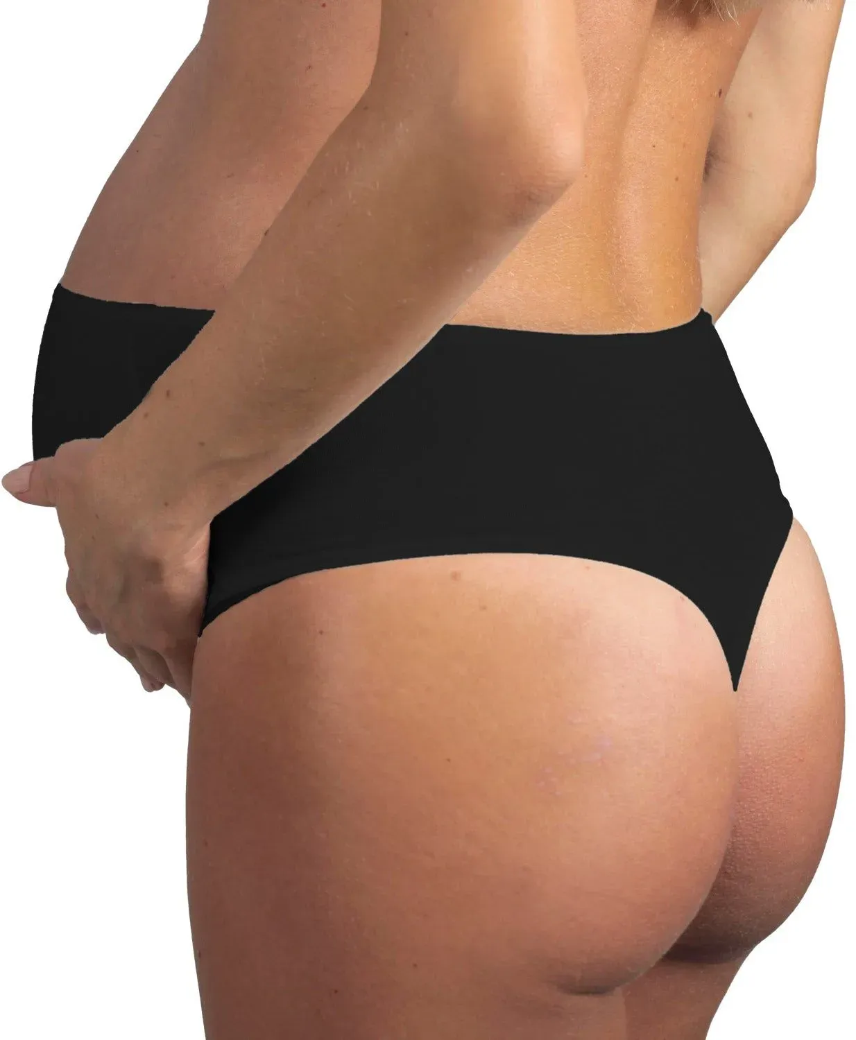 Mysanity® Zwangerschapsperizoma van modal, zwart 1 St