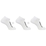 Salomon Everyday Low 3-Pack Sneakersocken Weiß 42-44
