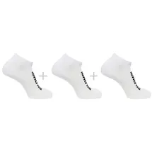 Salomon Everyday Low 3-Pack Sneakersocken Weiß 42-44