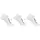 Salomon Everyday Low 3-Pack Sneakersocken Weiß 42-44