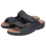 Rieker Slides Schwarz 45