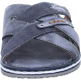 Rieker Herren Pantolette blau, Herren:45 EU - Blau - 45