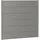 Biohort Sichtschutzelement 150 x 135 cm Quarzgrau Metall