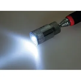 ChiliTec Teleskop Pick-Up Werkzeug Metall/Leder 20-80cm weiß