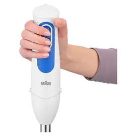 Braun MultiQuick 3 MQ 3000 Smoothie + Stabmixer weiß/blau
