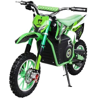 ACTIONBIKES MOTORS Kinder-Crossbike Viper Elektro-Kindermotorrad grün (1000 Watt)