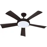 Farelek Wallis 132 cm Deckenventilator Schwarz