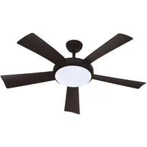 Farelek Wallis 132 cm Deckenventilator Schwarz