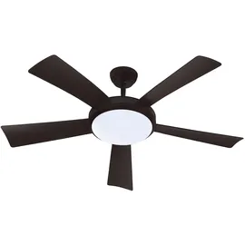 Farelek Wallis 132 cm Deckenventilator Schwarz