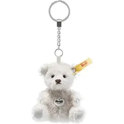 STEIFF 039560 Steiff Schlüsselanhänger Mini Teddybär, graues Mohair, 8 cm