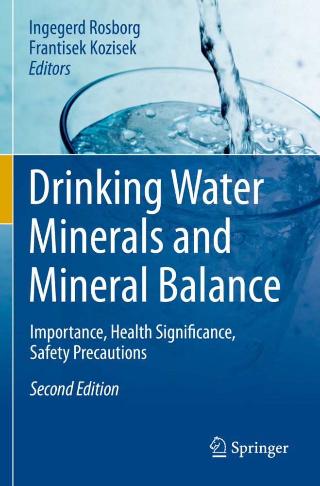 Drinking Water Minerals And Mineral Balance  Kartoniert (TB)