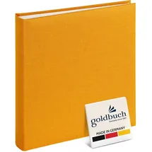 Goldbuch Fotoalbum Summertime 25x25 60 weiße Seiten gelb