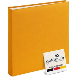 Goldbuch Fotoalbum Summertime 25x25 60 weiße Seiten gelb