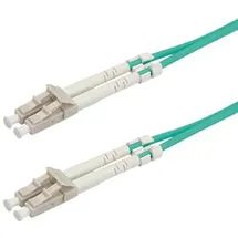 Value LWL-Kabel 50/125μm OM3, LC/LC, türkis, 0,5 m