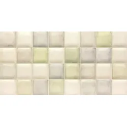 Rako Retro Dekor grün 20x40 cm glanz WARMB525.1