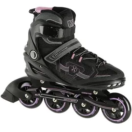 NA9157 SCHWARZ LILA GRÖSSE 44 NILS EXTREME ROLLSCHUHE