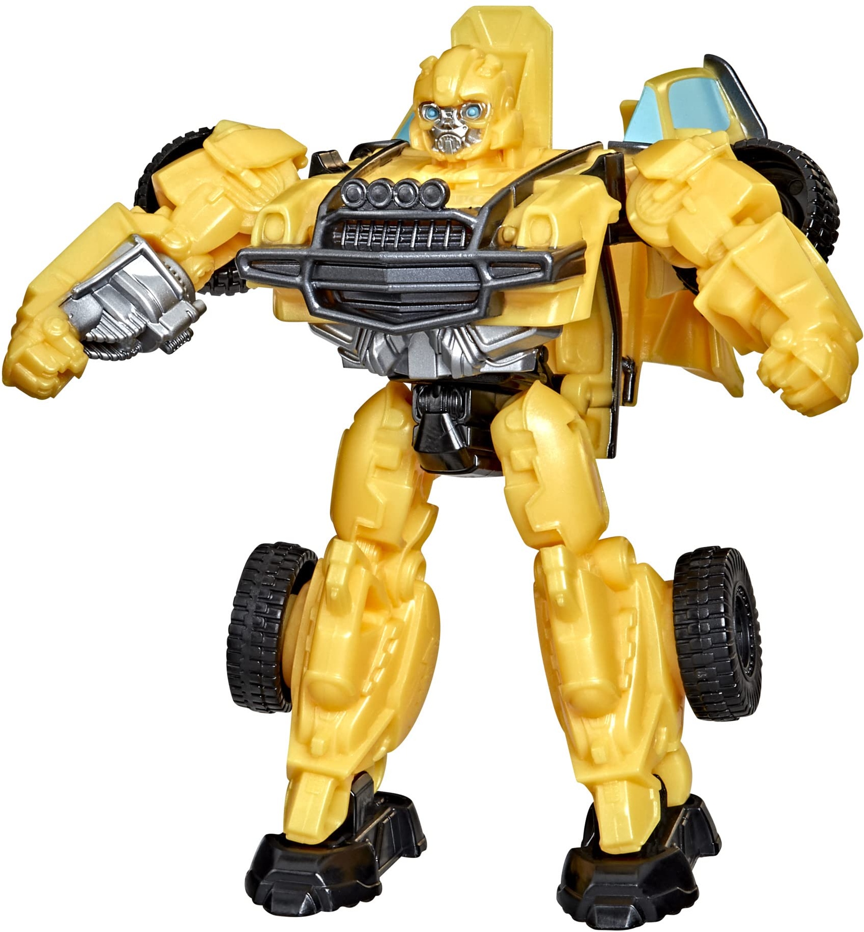 Transformers: Aufstieg der Bestien, Beast Alliance Battle Changers Bumblebee Action-Figur zum Film, ab 6 Jahren, 11 cm