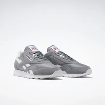 Reebok Classic CL NYLON Herren Grau/Weiß 43