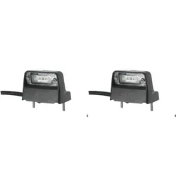 2x Hella Led Kennzeichenleuchte Passend Für 2ka 010 278-137: Kennzeichenleuchte Hella: 2ka010278137 Komatsu: 21d0651730 Volvo: 54176257