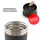 Blumtal Thermobecher 0,5 l Schwarz 4 St.