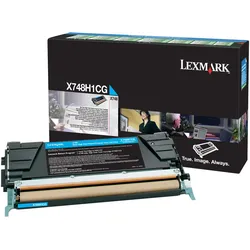 Lexmark Hohe Ergiebigkeit - Cyan - original